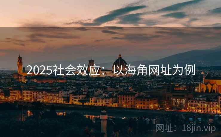 2025社会效应：以海角网址为例