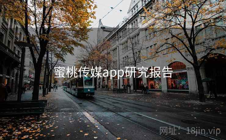 蜜桃传媒app研究报告