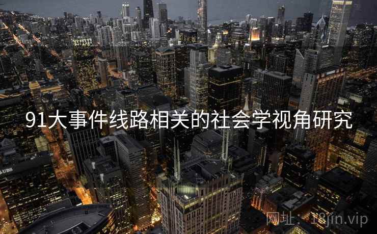 91大事件线路相关的社会学视角研究