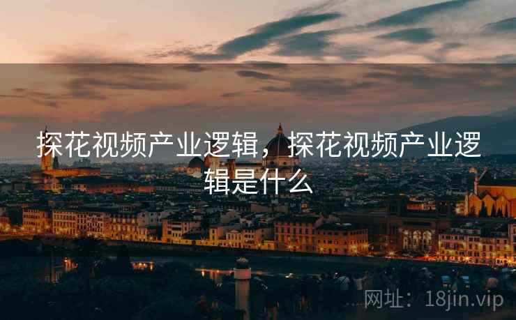 探花视频产业逻辑，探花视频产业逻辑是什么