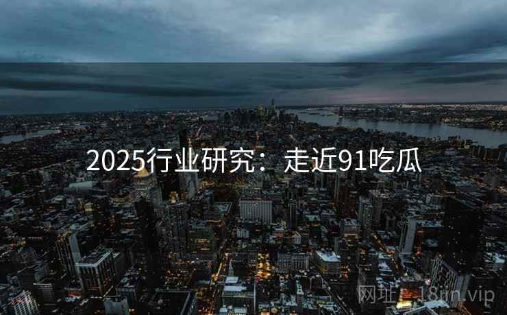 2025行业研究：走近91吃瓜