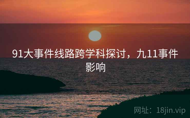 91大事件线路跨学科探讨，九11事件影响