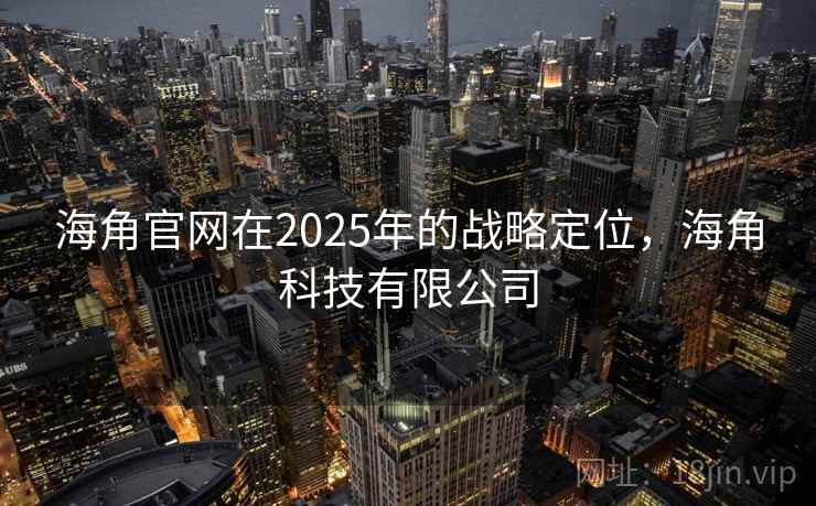 海角官网在2025年的战略定位，海角科技有限公司